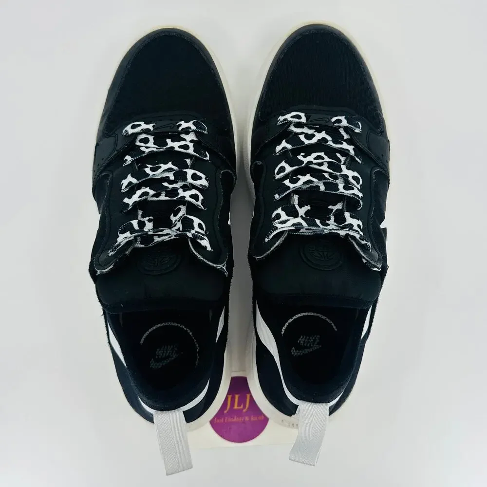 Nike Women's Court Vision Alta Platform Sneakers Black White CW6536-001 Size 8.5